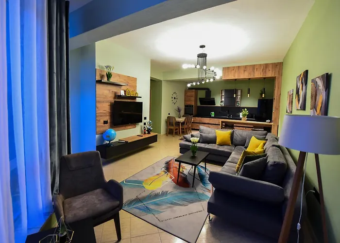 Lägenhet Cityscape 2br Kavaja St, 11 Fl, Dajti View