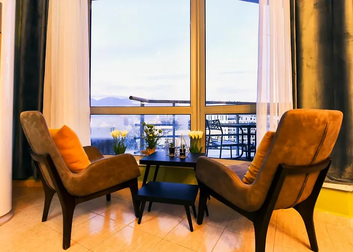 Apartament Cityscape 2br Kavaja St, 11 Fl, Dajti View