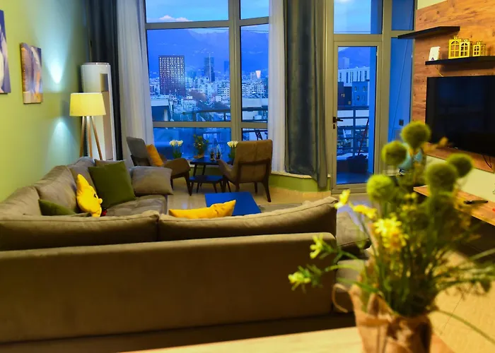 Apartament Cityscape 2br Kavaja St, 11 Fl, Dajti View *